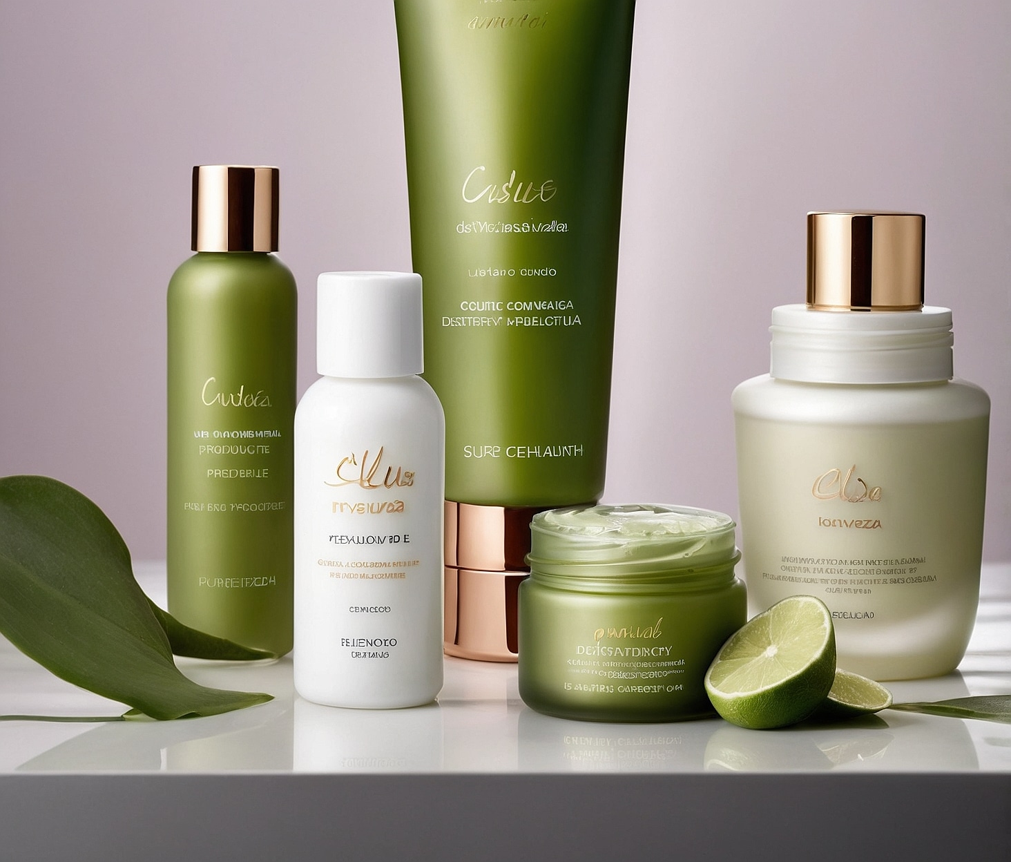 Gama exclusiva de productos de cosmética